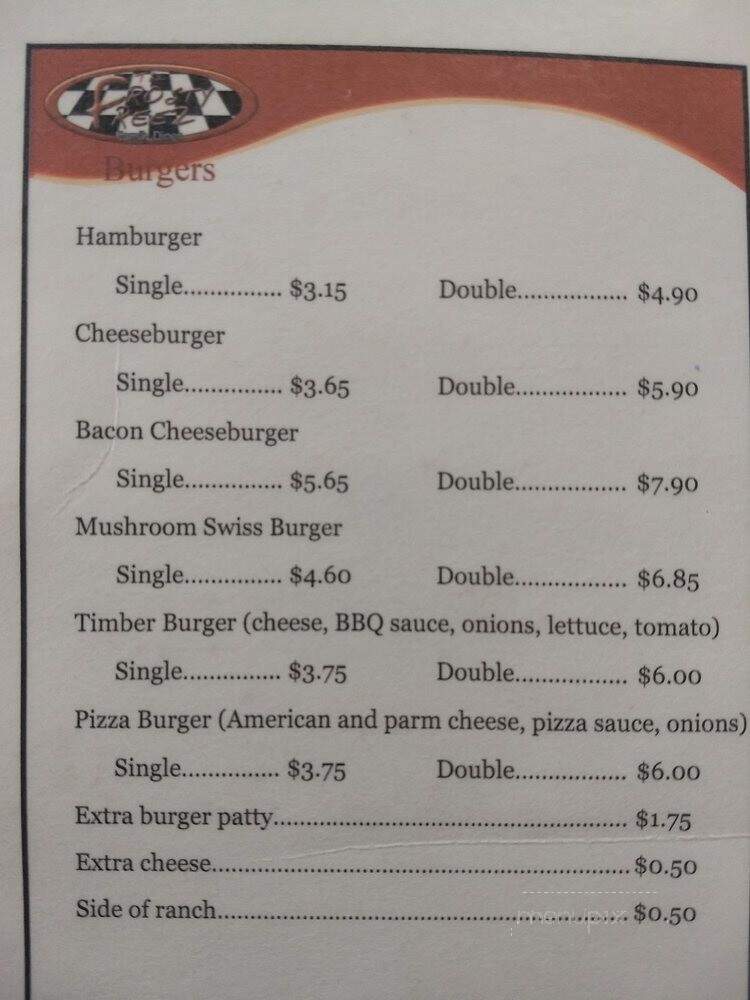 Frosty Freez - Big Timber, MT menu_pic
