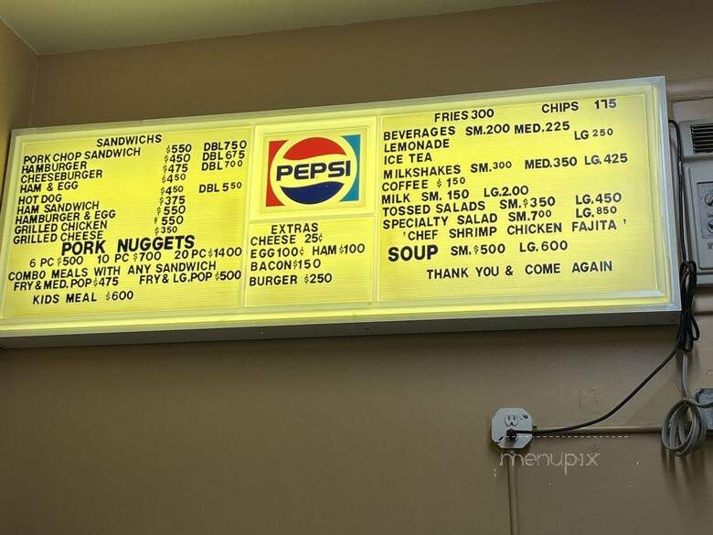 John's Original Pork Chop - Butte, MT menu_pic
