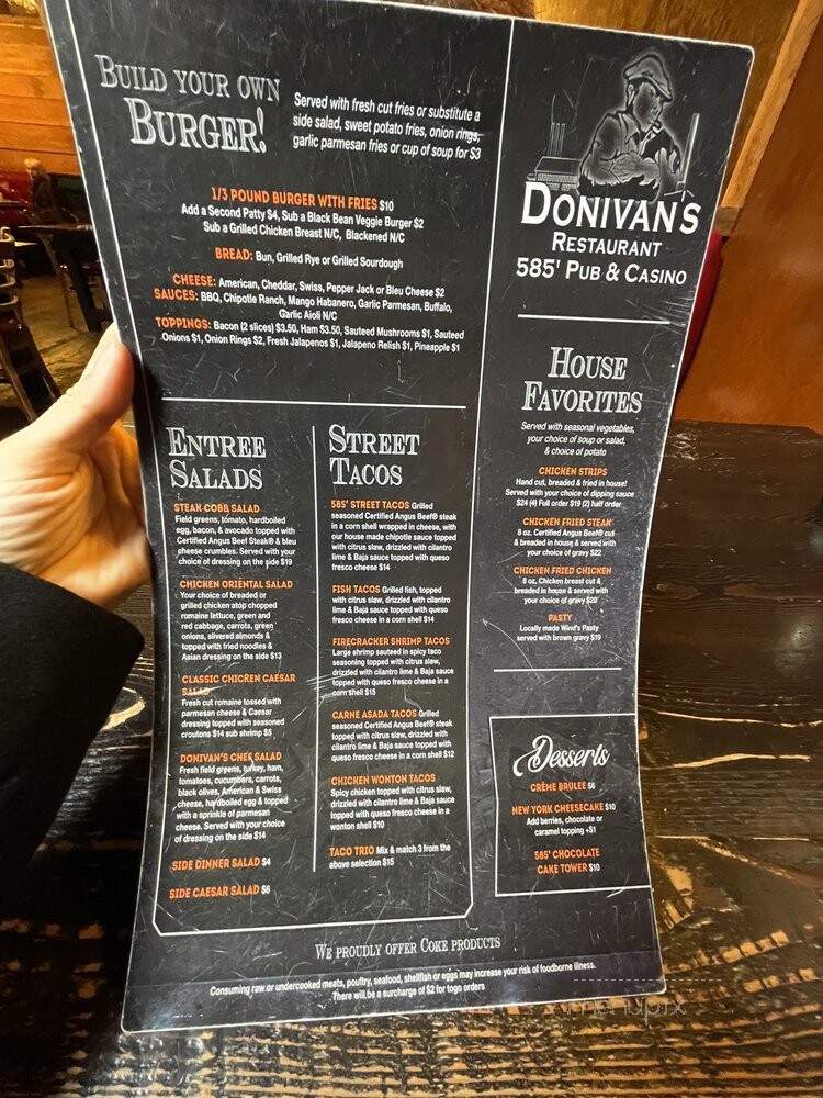 Porkys Of Anaconda - Anaconda, MT menu_pic