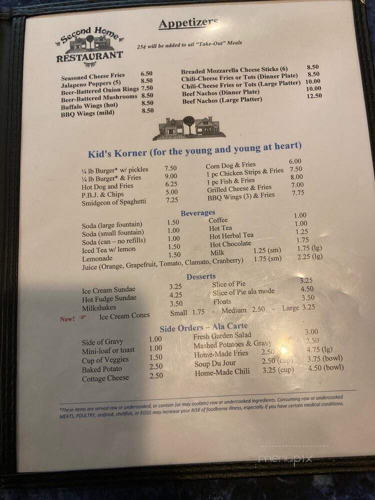 Second Home Restaurant - Hot Springs, MT
