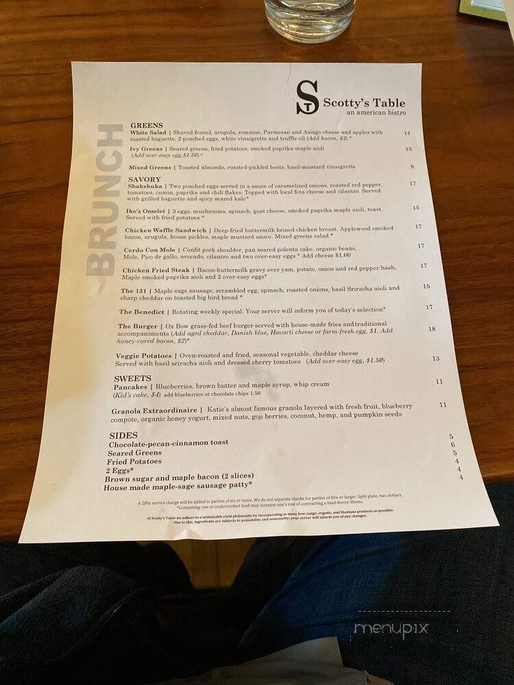 Scotty's Table - Missoula, MT menu_pic