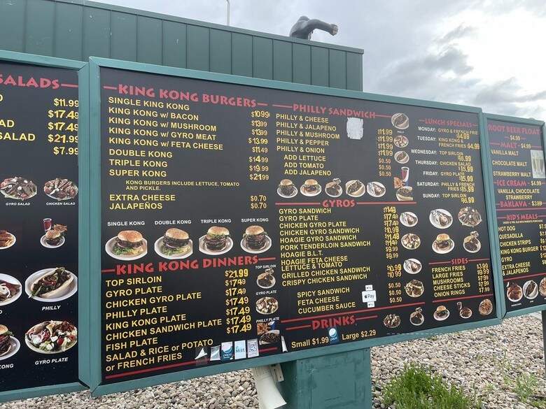 King Kong Restaurant - Lincoln, NE menu_pic