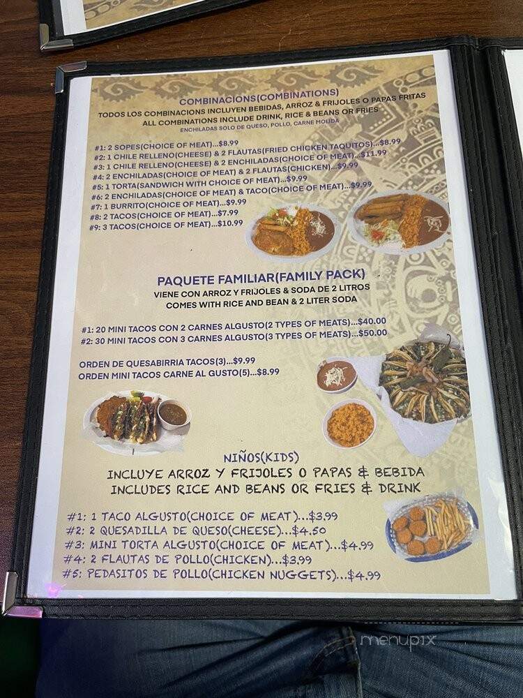 Taqueria El Rey - Lincoln, NE menu_pic