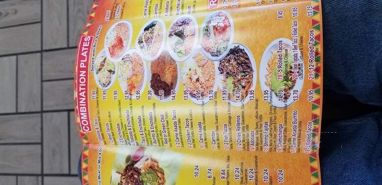 Alvarados Mexican Food - Bellevue, NE menu_pic