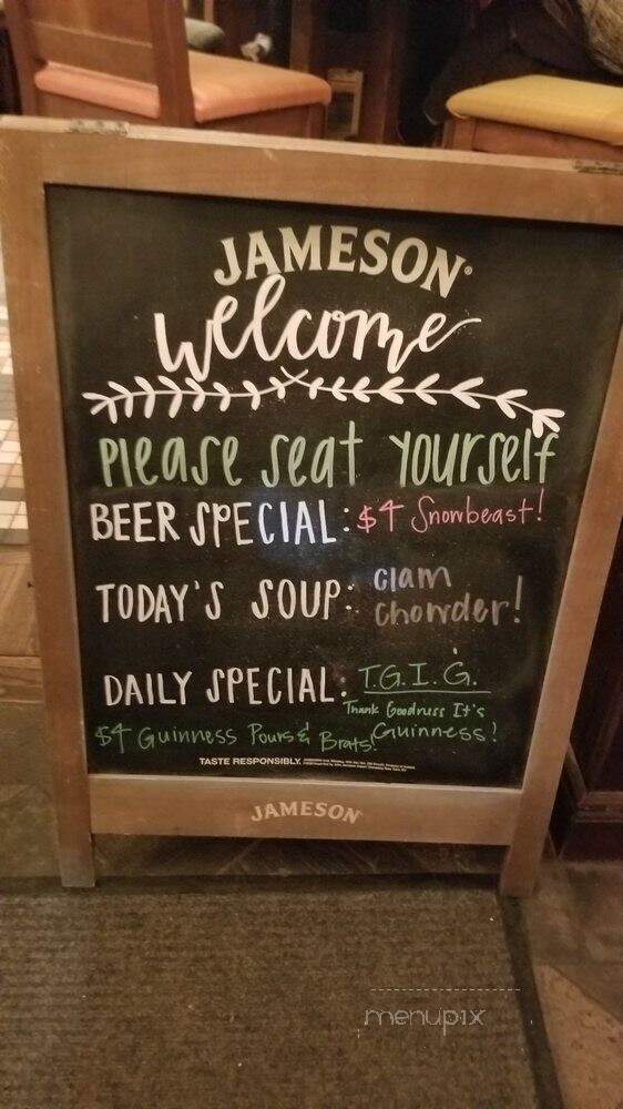 Brazen Head Irish Pub - Omaha, NE menu_pic