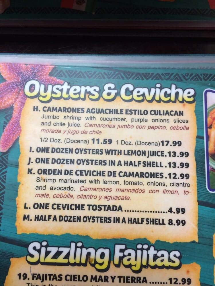 El Dorado - Omaha, NE menu_pic