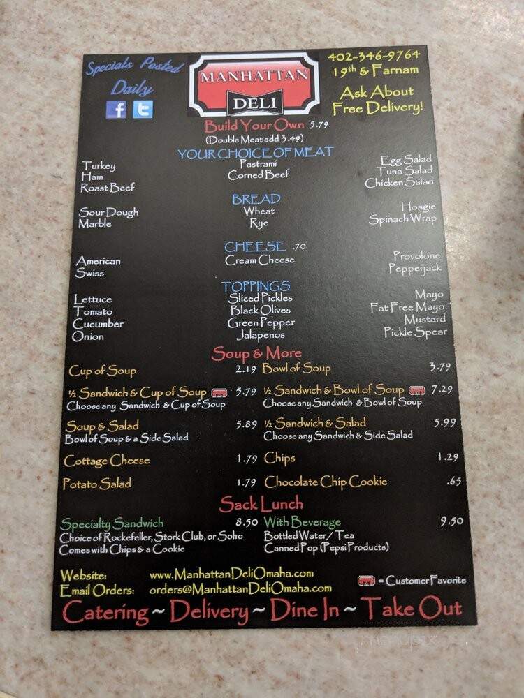 Manhattan Deli - Omaha, NE