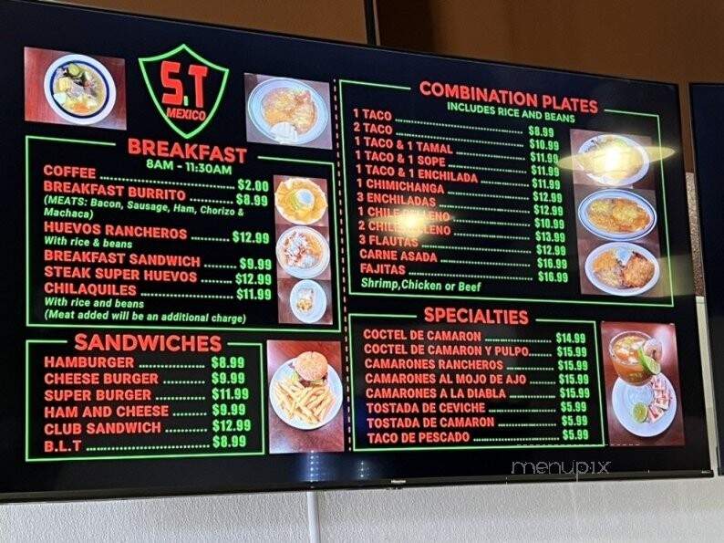 Superior Taqueria - Sparks, NV menu_pic