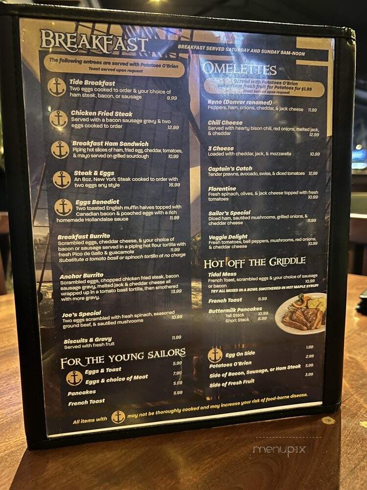 Flowing Tide Pub II - Reno, NV menu_pic