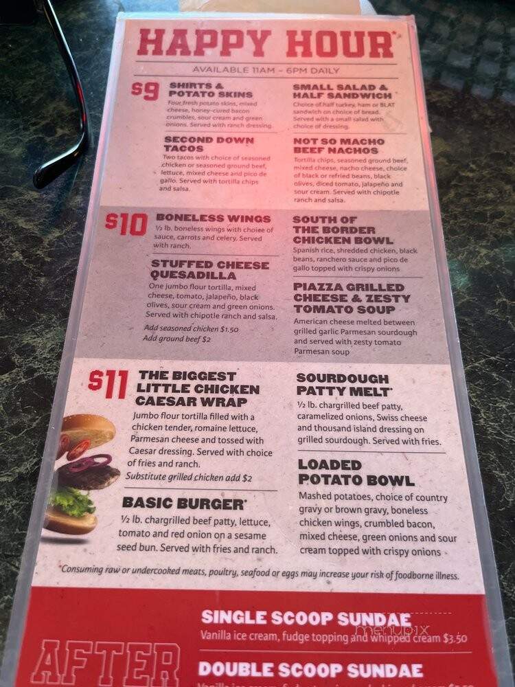 Bully's Sports Bar & Grill - Sparks, NV menu_pic