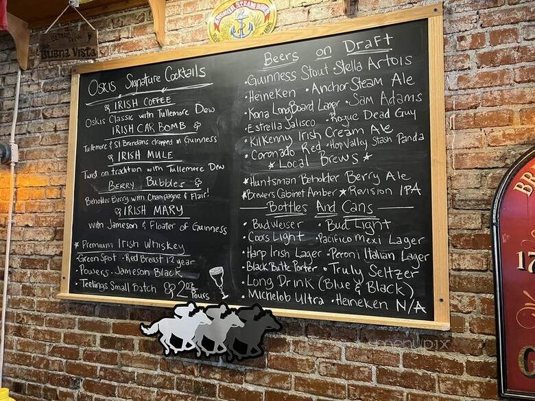 O'Ski's Pub & Grille - Sparks, NV menu_pic
