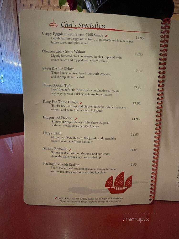 Soochow Chinese Restaurant - Sparks, NV menu_pic
