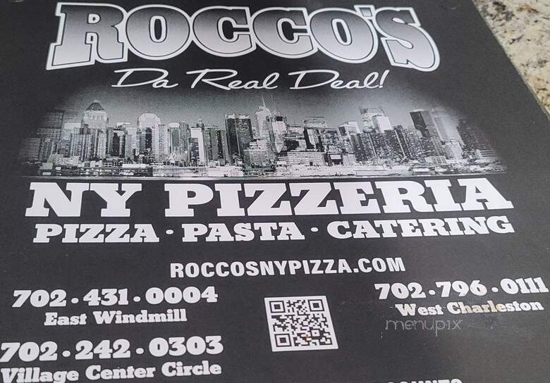 Rocco's Ny Pizzeria - Las Vegas, NV