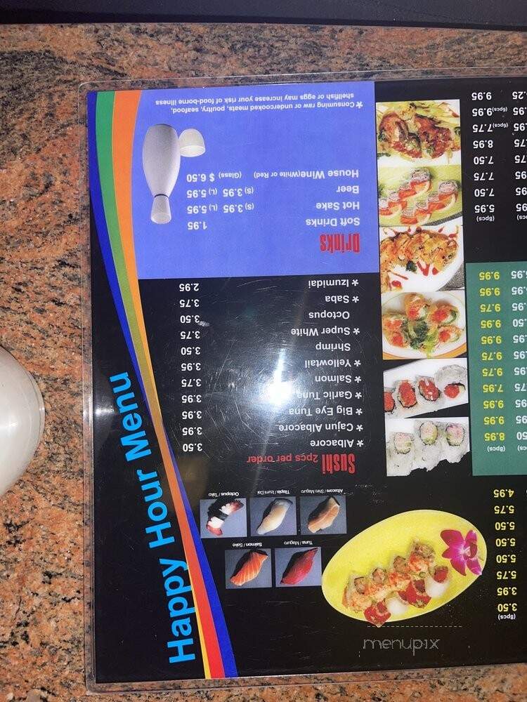Hokaido Sushi - Las Vegas, NV menu_pic