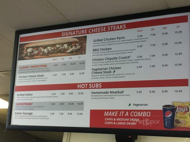 Capriotti's Sandwich Shop - Las Vegas, NV menu_pic