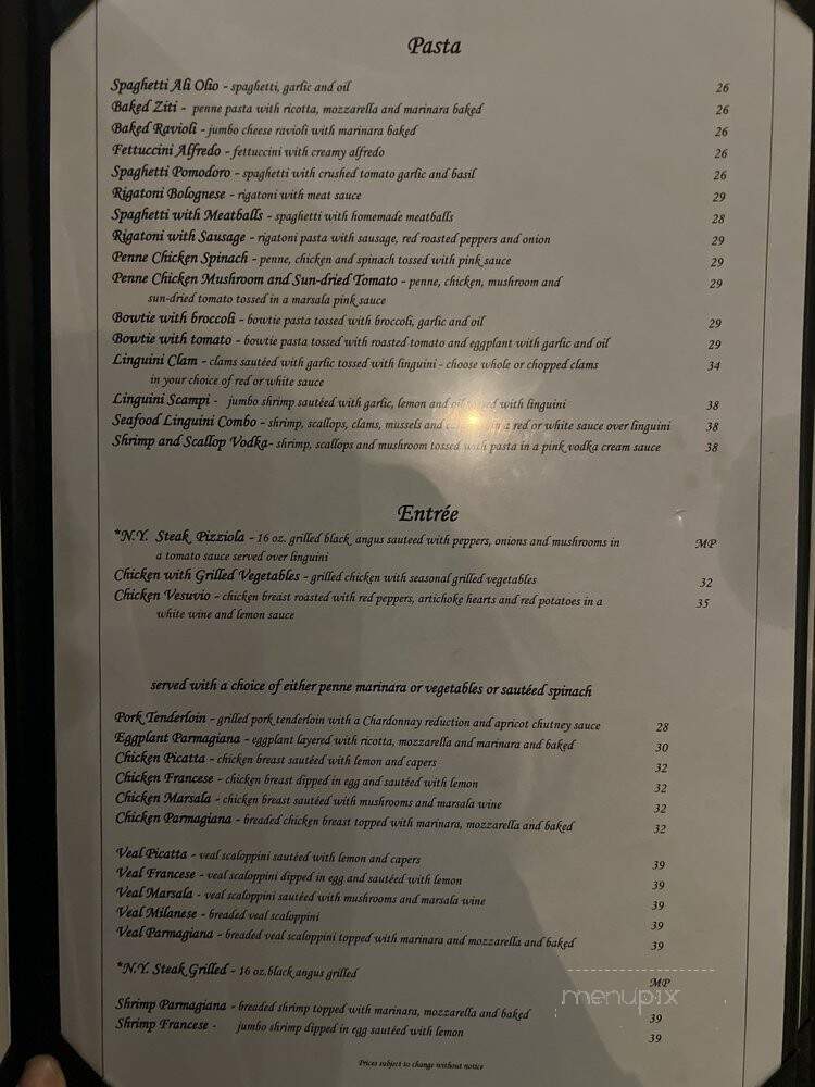 Cafe Mastrioni - Las Vegas, NV menu_pic