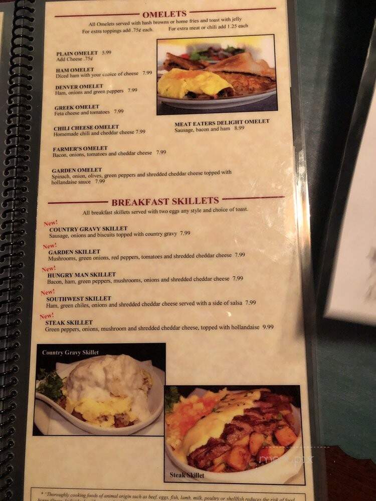O'Aces Bar & Grill - Las Vegas, NV menu_pic