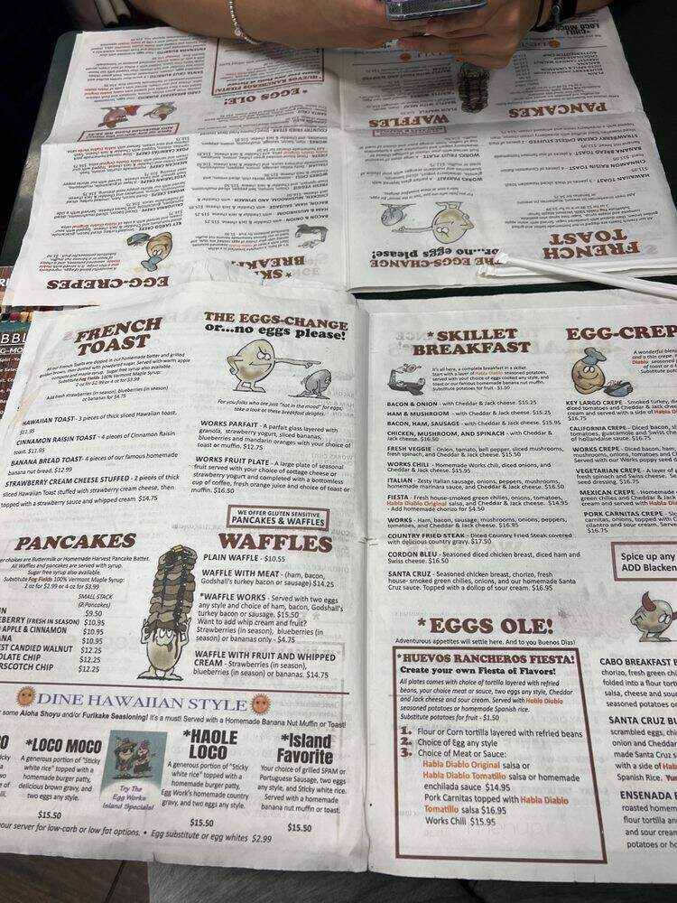 Egg & I - Las Vegas, NV menu_pic