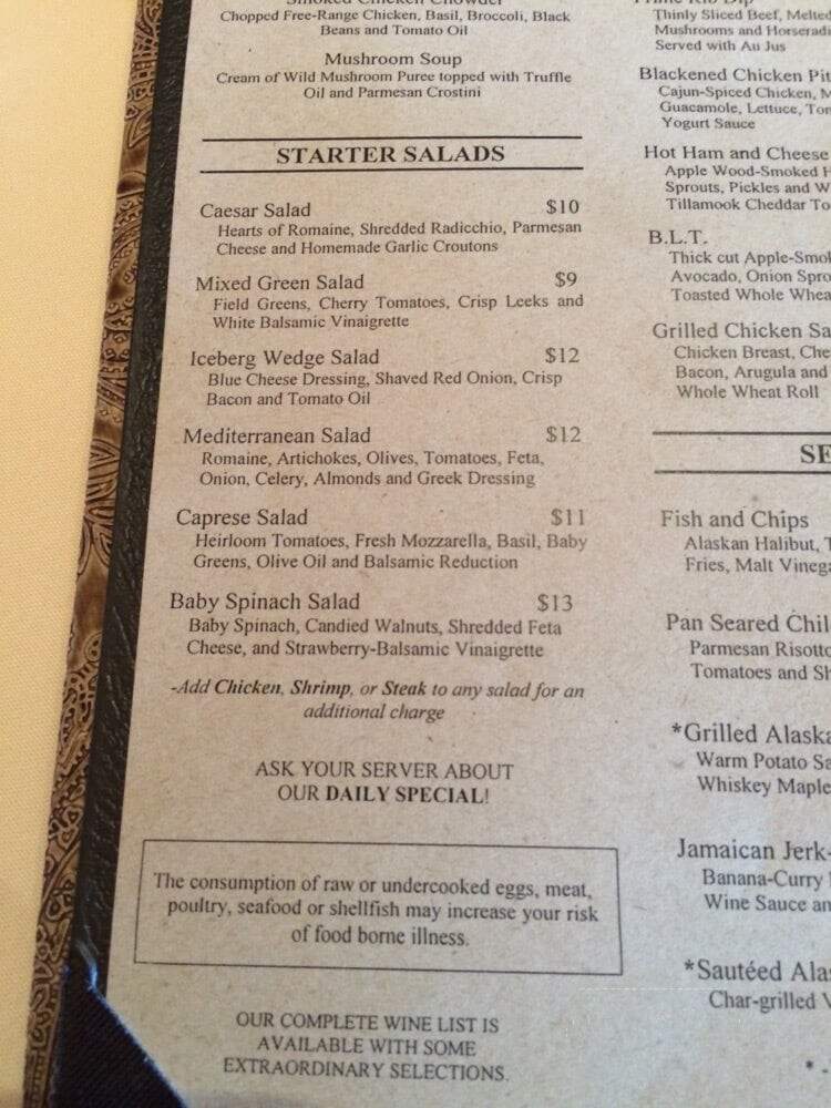 Cili Fine Dining - Las Vegas, NV menu_pic