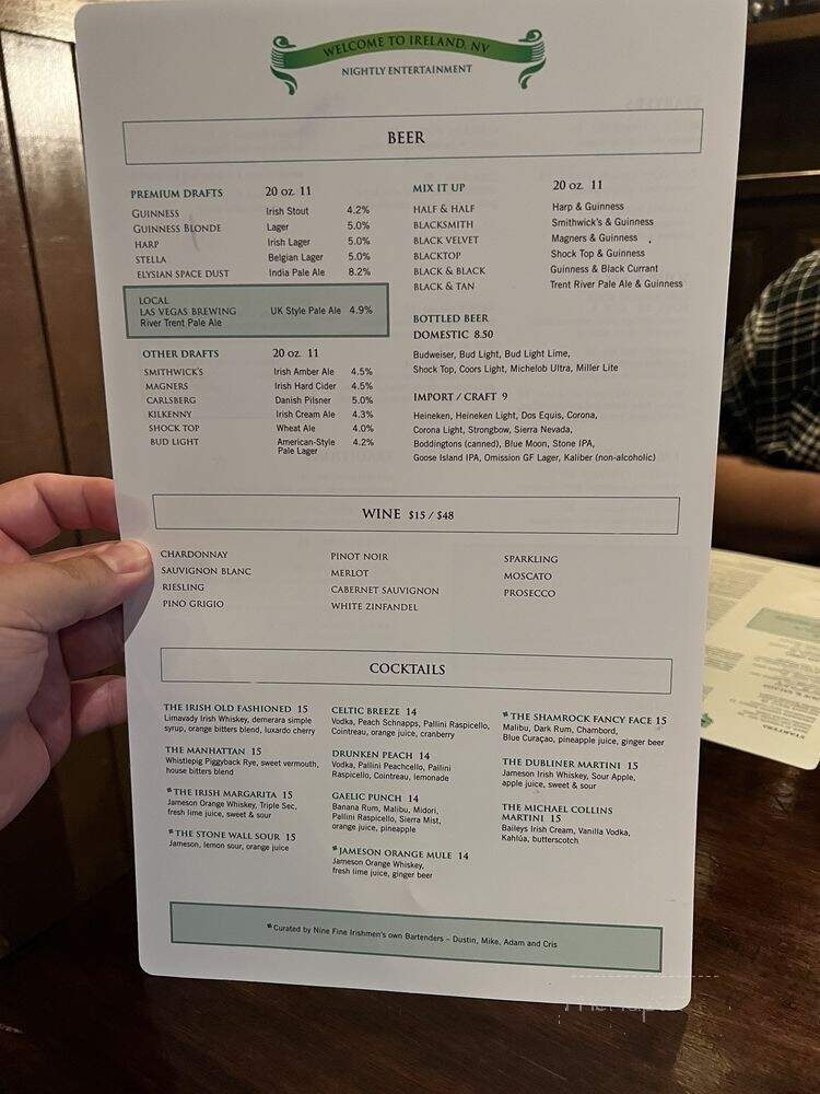 Nine Fine Irishmen - Las Vegas, NV