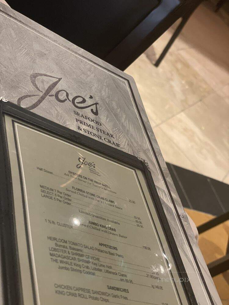 Joe's Seafood Prime Steak - Las Vegas, NV