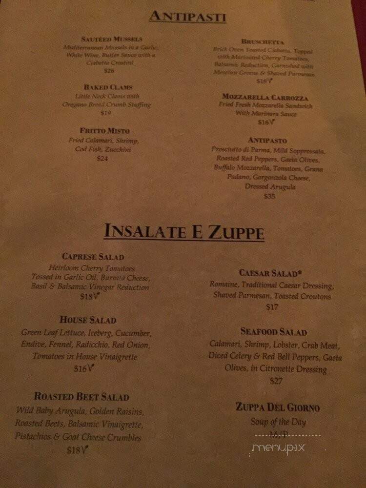 Rao's - Las Vegas, NV menu_pic