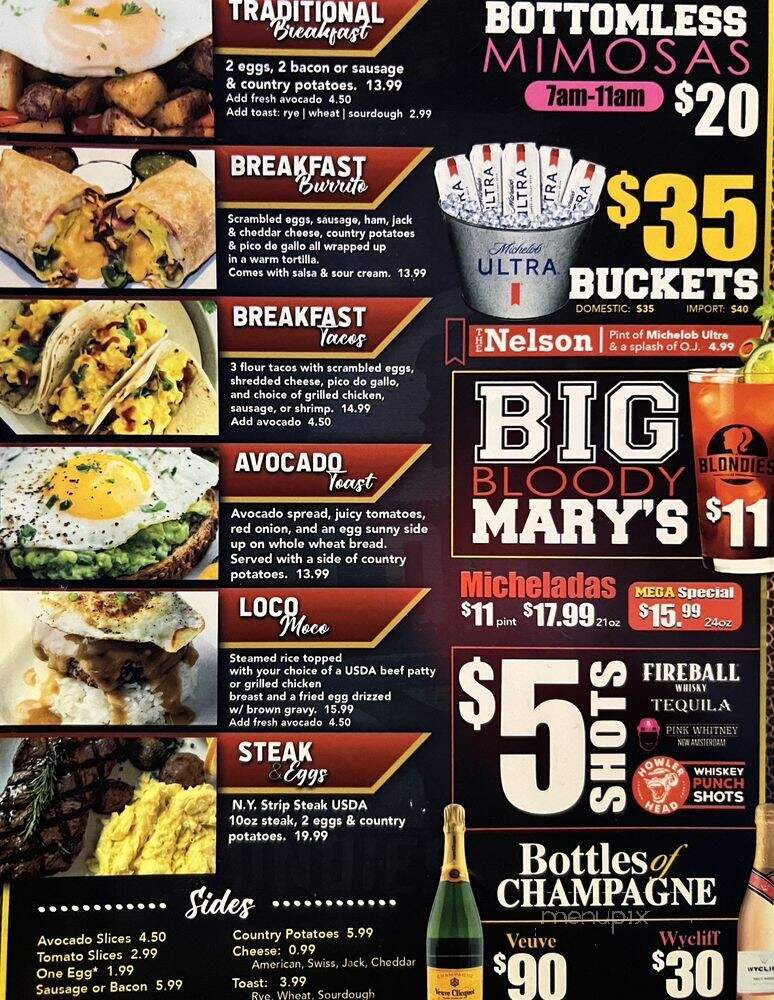 Blondies Sports Bar & Grill - Las Vegas, NV