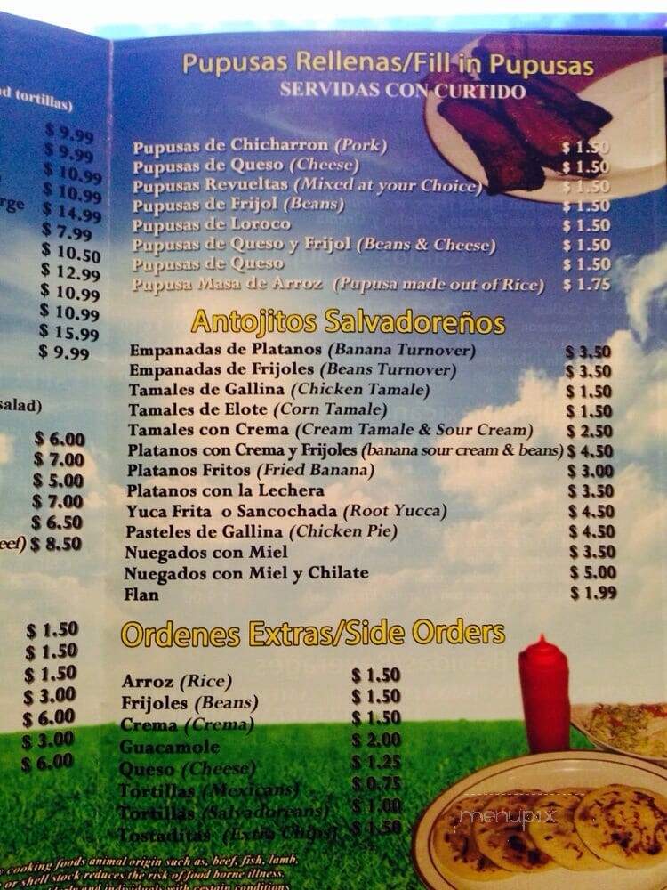Esmeralda's Cafe - Las Vegas, NV menu_pic