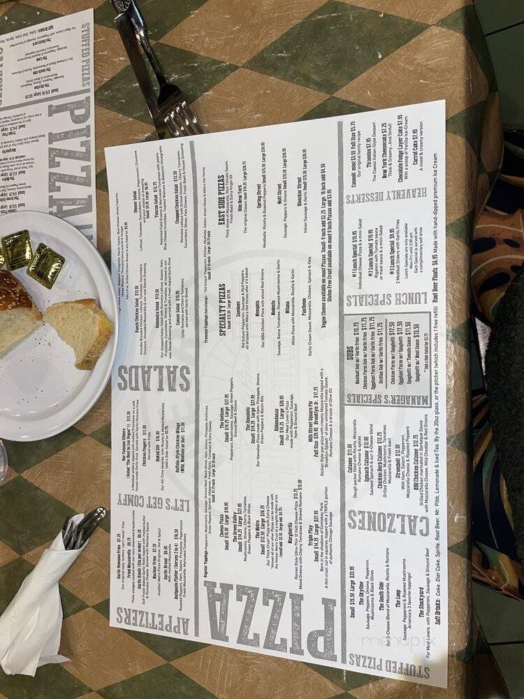 Metro Pizza - Las Vegas, NV menu_pic
