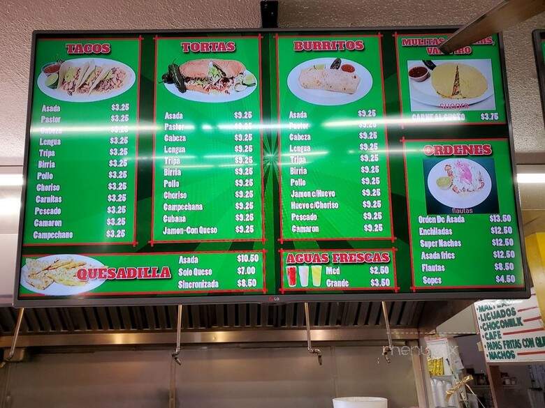 Raspados Playas - North Las Vegas, NV menu_pic
