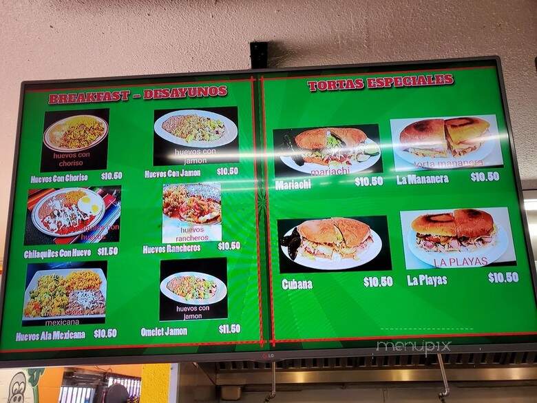 Raspados Playas - North Las Vegas, NV menu_pic
