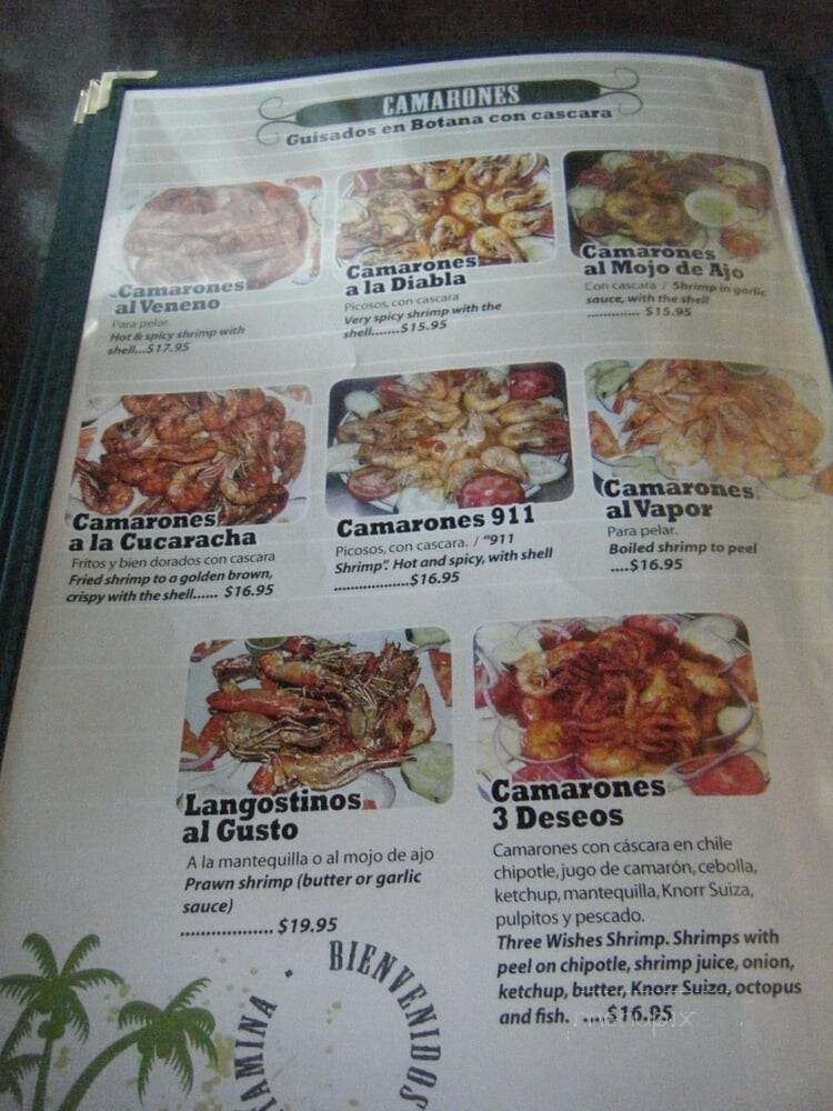 Mariscos Las Islita - Las Vegas, NV menu_pic