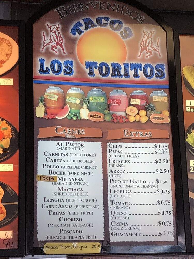 Tacos Los Toritos - Las Vegas, NV menu_pic