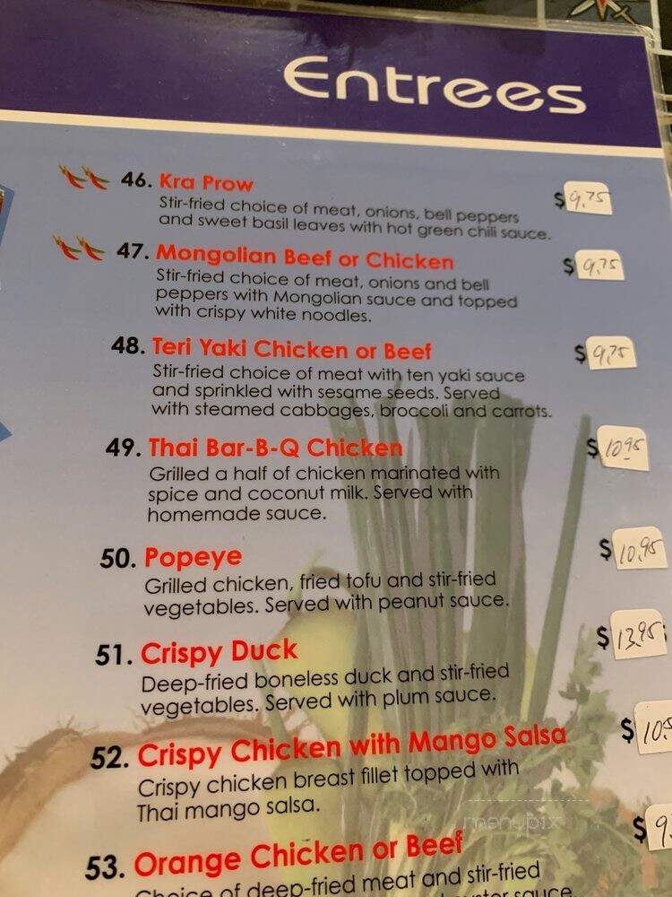 Bangkok 9 - Henderson, NV menu_pic