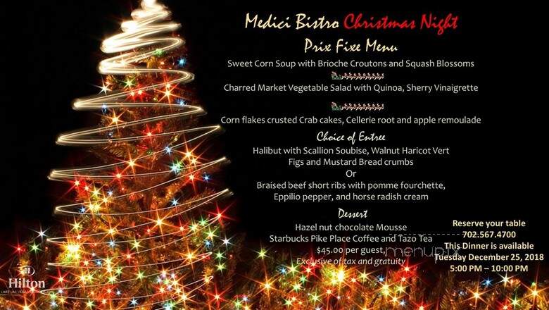 Medici Cafe & Terrace - Henderson, NV menu_pic