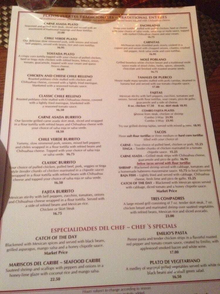 A K's Bar & Bistro - Portsmouth, NH menu_pic