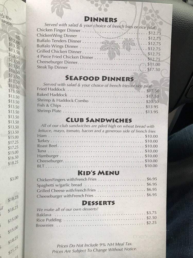 Evan's Pizza - Hooksett, NH