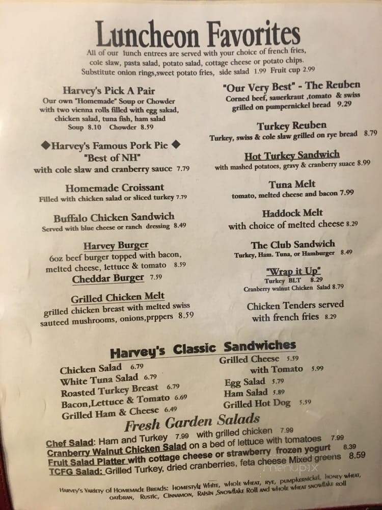 Harvey's Coffee Shop - Dover, NH