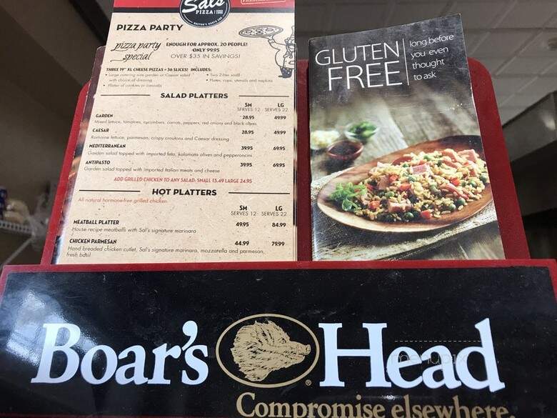 Sal's Pizza - Belmont, NH menu_pic