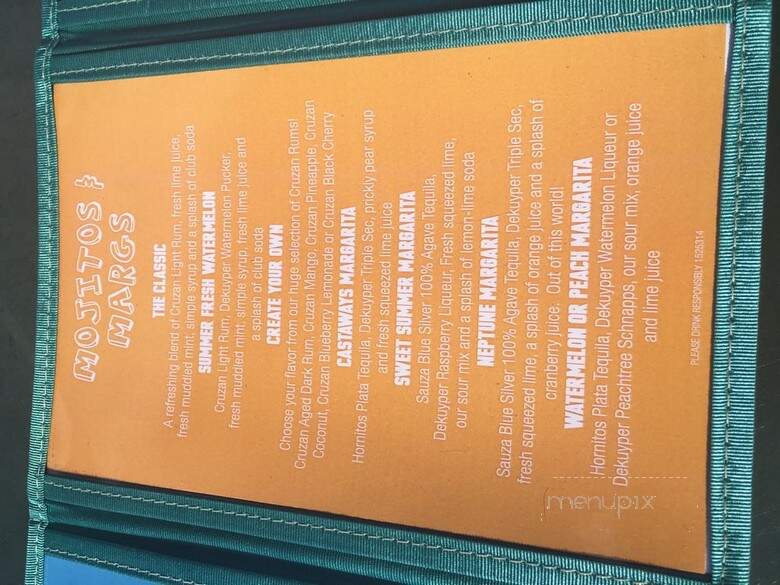 Top Of The Harbor - Seabrook, NH menu_pic