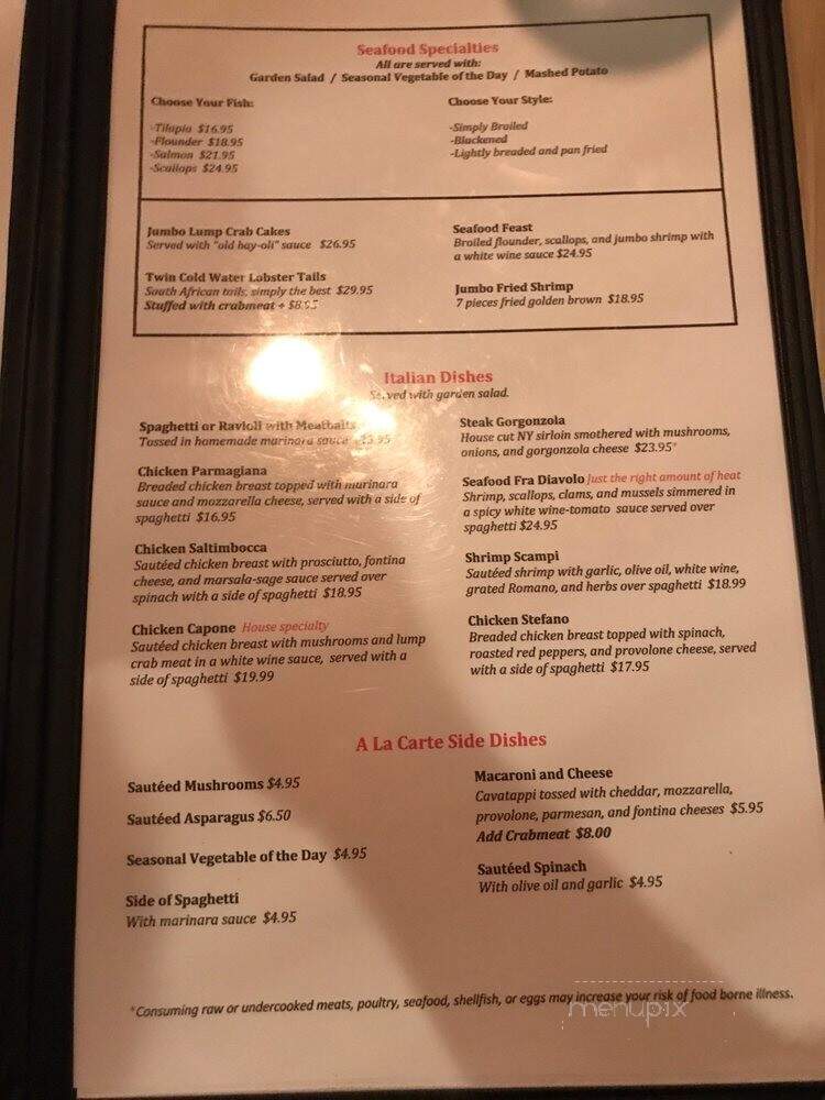 Ramada-Vineland - Vineland, NJ menu_pic