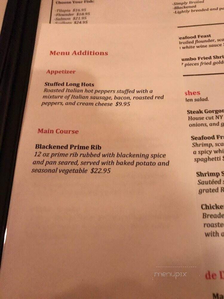 Ramada-Vineland - Vineland, NJ menu_pic