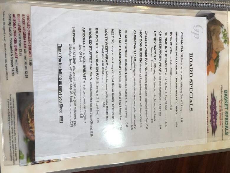 Golden Palace Diner - Vineland, NJ menu_pic