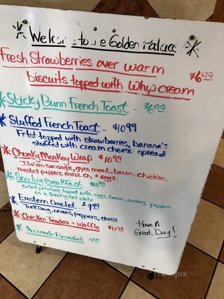 Golden Palace Diner - Vineland, NJ menu_pic