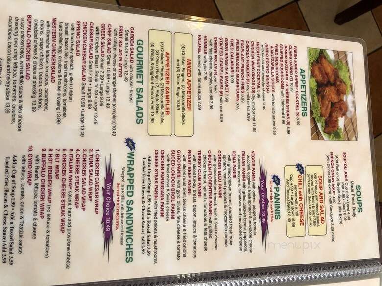 Golden Palace Diner - Vineland, NJ menu_pic