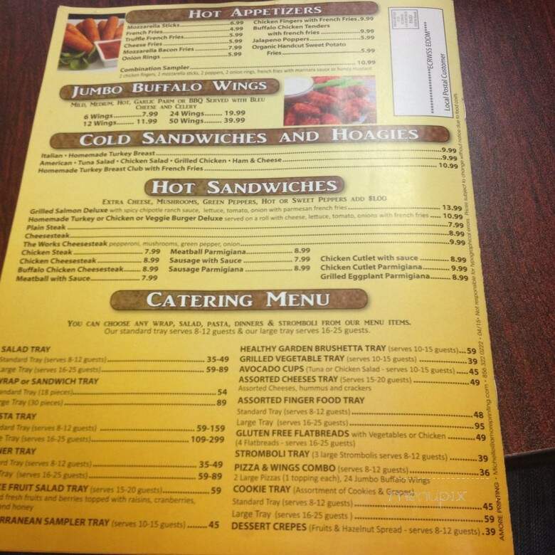 Healthy Garden and Gourmet Pizza - Voorhees, NJ menu_pic