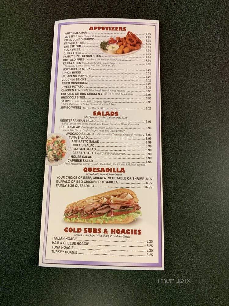 Blue Moon Pizza - North Cape May, NJ menu_pic