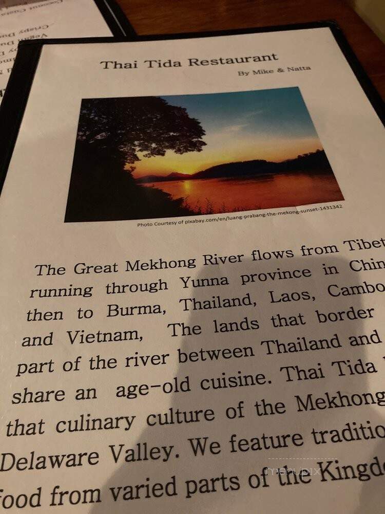 Thai Tida Restaurant - Lambertville, NJ