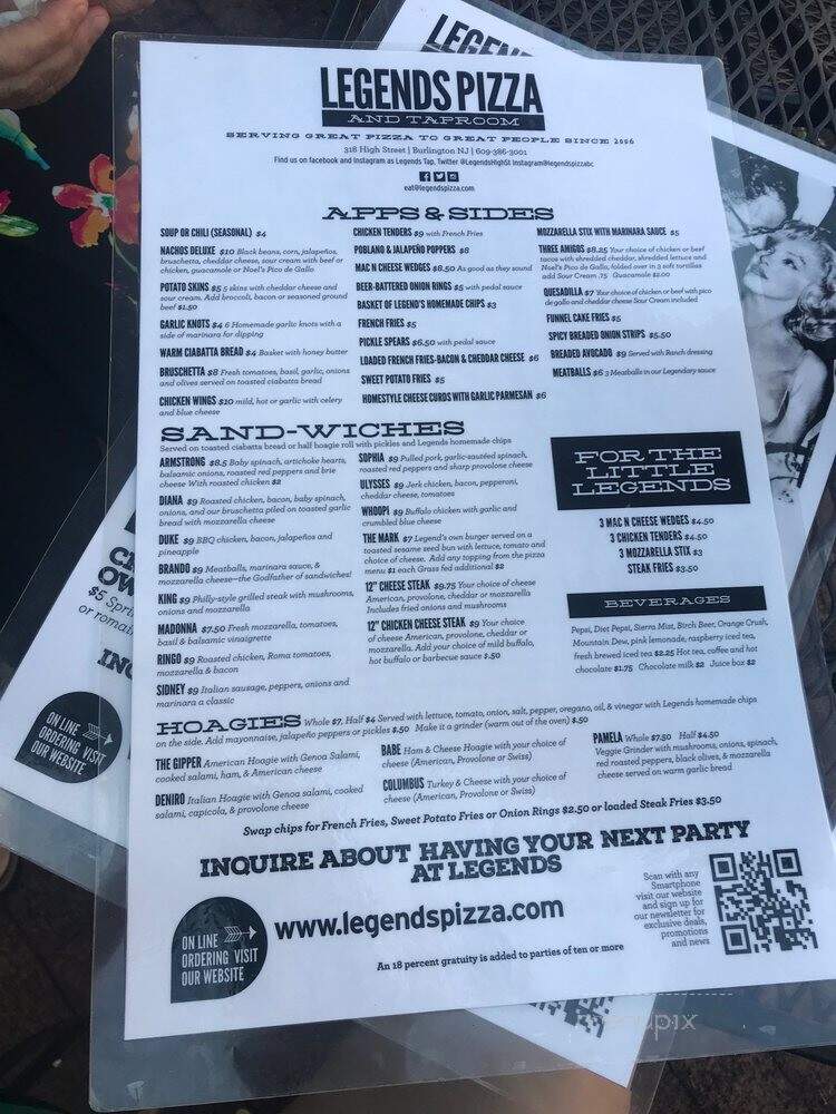 Legends Gourmet Pizza & Salads - Burlington, NJ