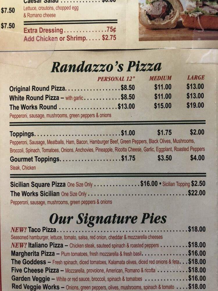 Randazzo Italian Cuisine - Hainesport, NJ
